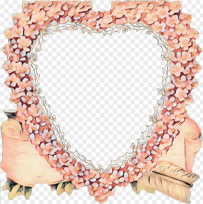 Necklace Pink M Heart PNG