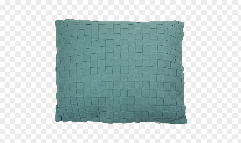 Pillow Throw Pillows Cushion Rectangle Turquoise PNG