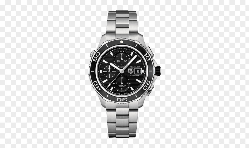 TAG Heuer Aquaracer Watch Series Automatic Chronograph Movement PNG