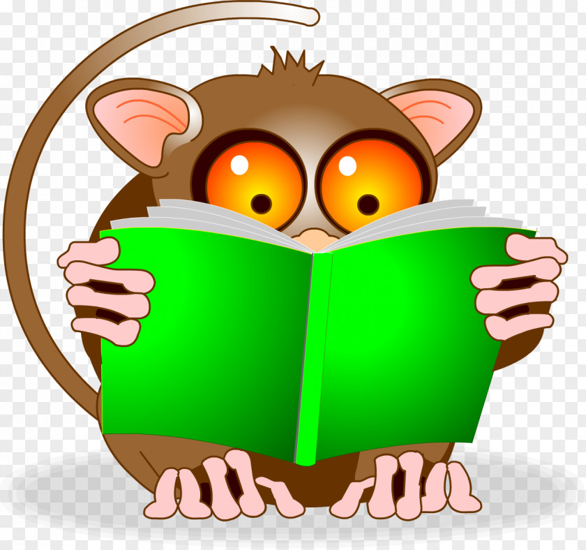 Tarsier Clip Art Image Illustration Book Children's Literature PNG