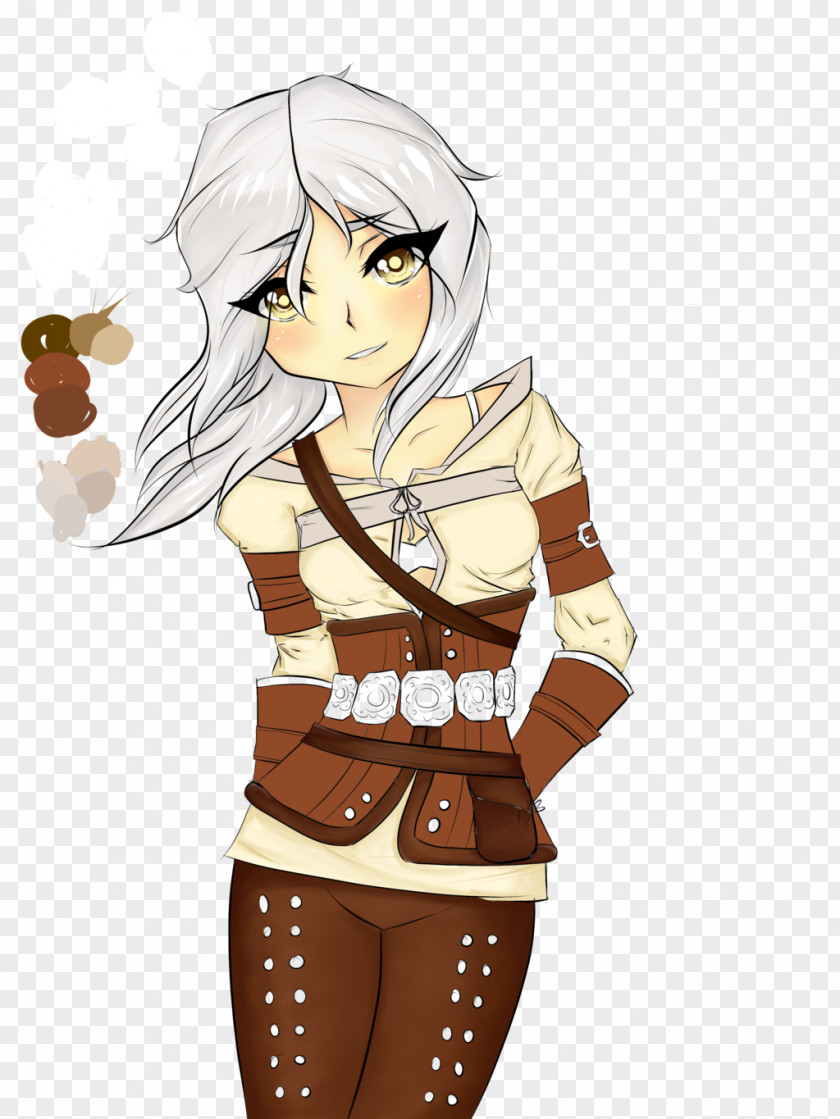 Ciri The Witcher 3: Wild Hunt Geralt Of Rivia Drawing Illustration PNG