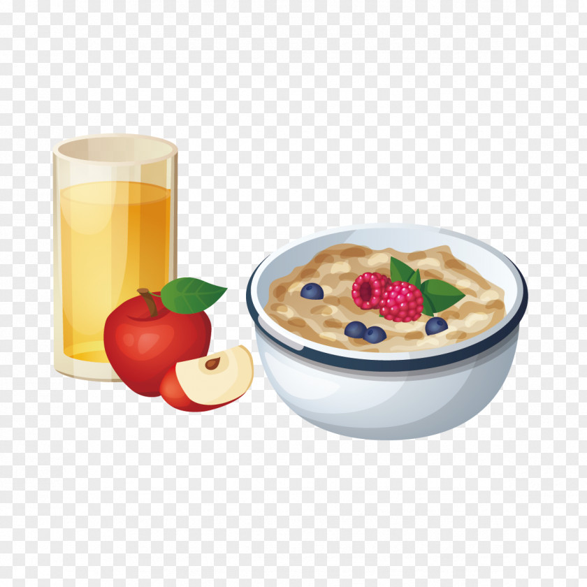 Orange Juice Breakfast Cereal Oatmeal Food PNG