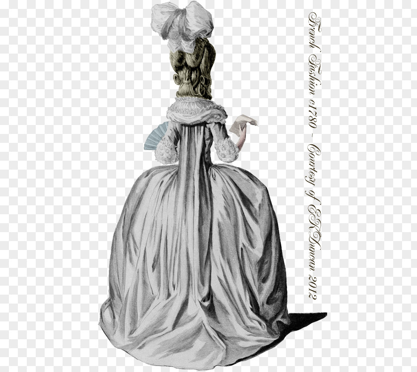 18th Century Galerie Des Modes Et Costumes Français Fashion Plate Rococo PNG