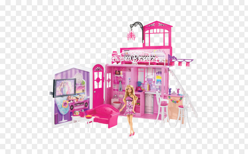 Barbie Dollhouse Toy PNG