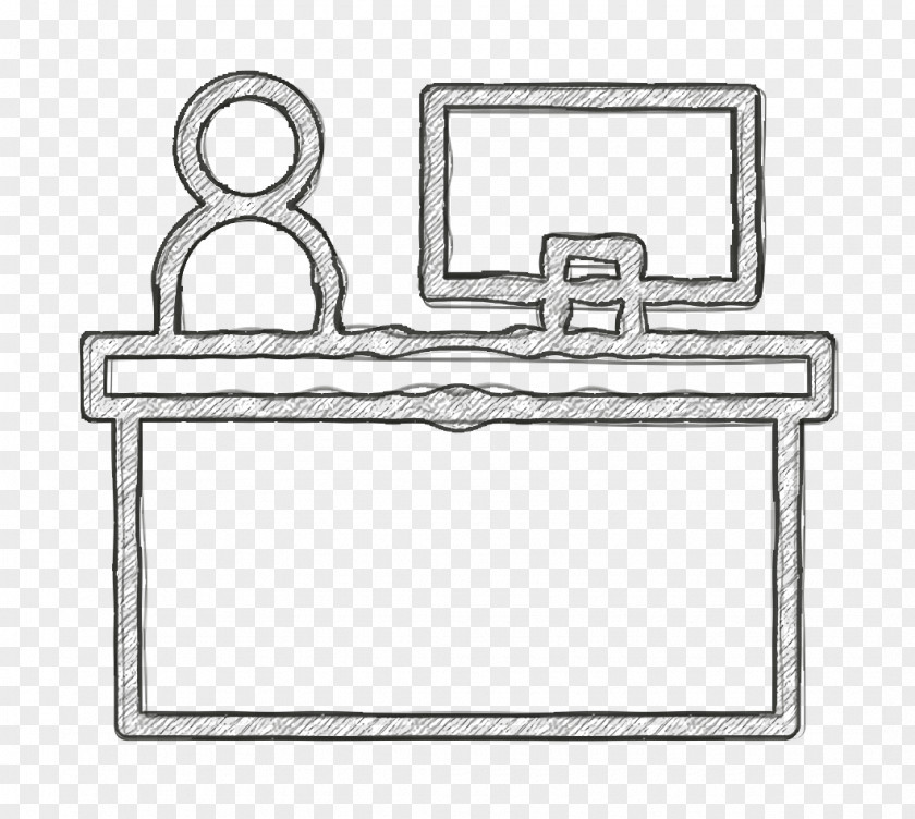 Customer Service Icon Desk Logistic PNG