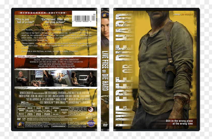 Die Hard Poster DVD Cover Art 0 Email PNG