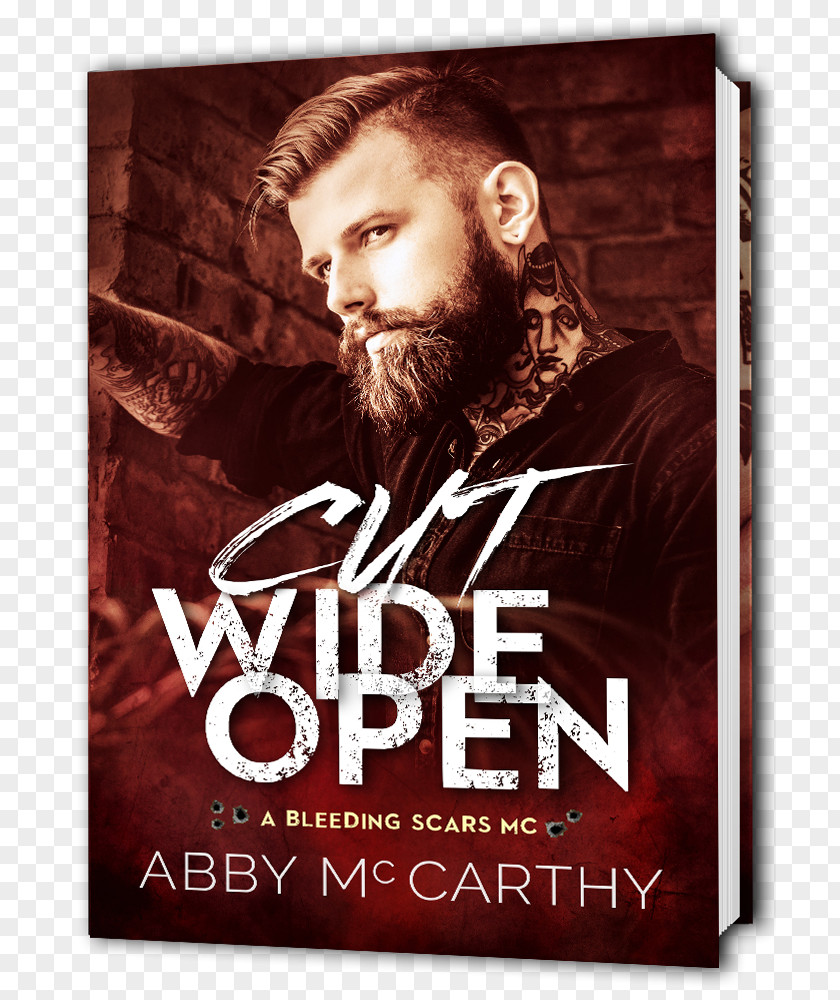 Book Cut Wide Open: A Bleeding Scars MC Abby McCarthy Stronger Than This Paperback PNG