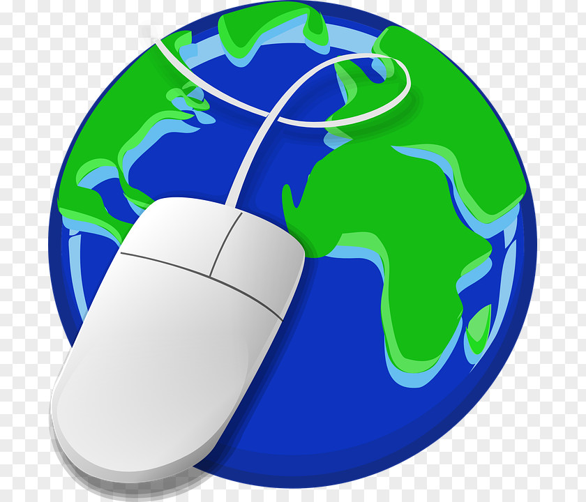 Earth Mouse Internet Access Broadband Web Design Email PNG