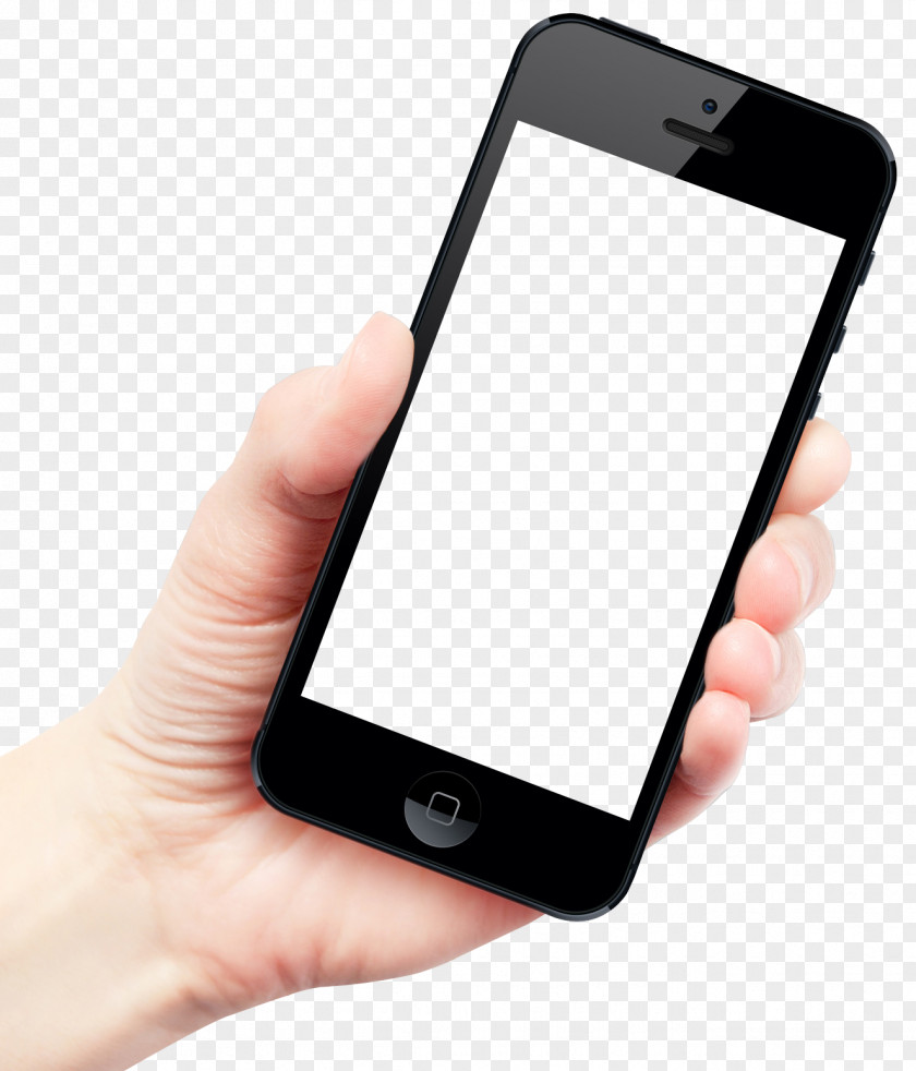 Hand Holding Smartphone IPhone 6 Plus Telephone PNG