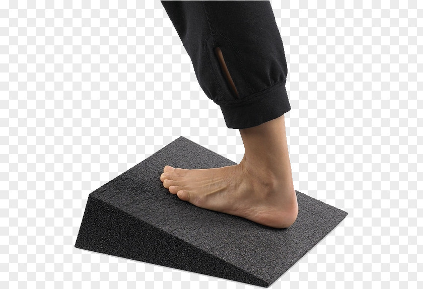 Stretching Exercise Calf Slant Board Physical Therapy PNG