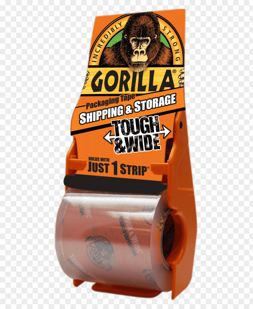 Corrugated Tape Adhesive Box-sealing Gorilla Glue Ribbon Dispenser PNG