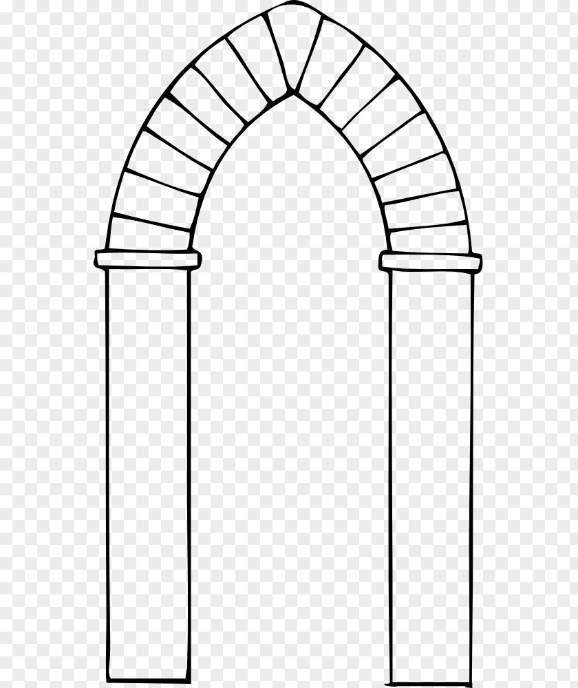 Gothic Window Vector Gateway Arch Clip Art PNG
