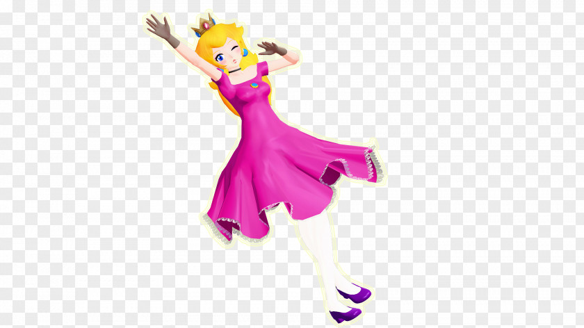 Peach Princess Rosalina Mario Bros. Daisy MikuMikuDance PNG