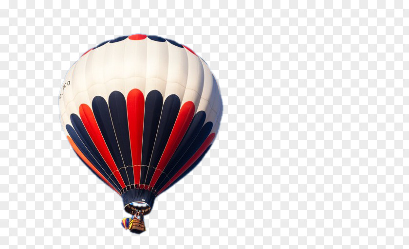 Red And Black Hot Air Balloon PNG