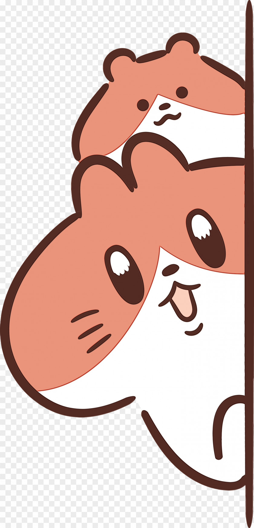 Snout Face Cat-like Cartoon Character PNG