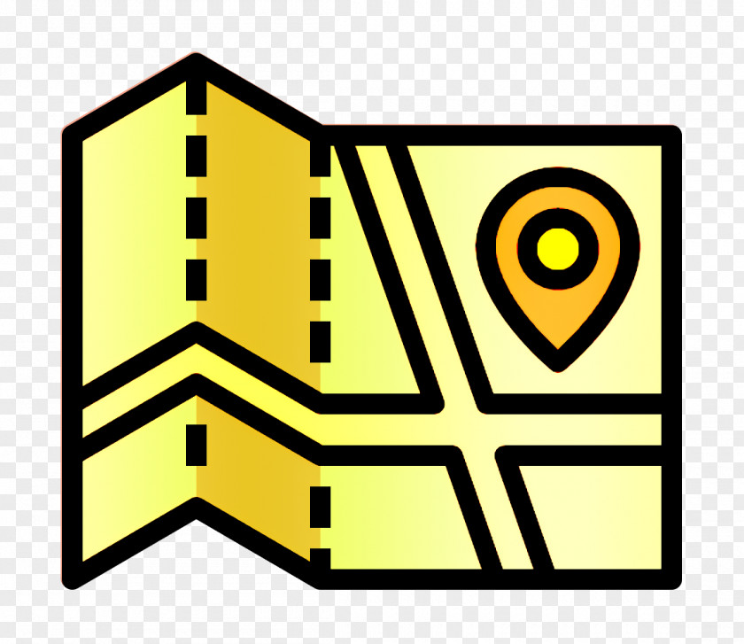 Travel Icon Navigation Map PNG