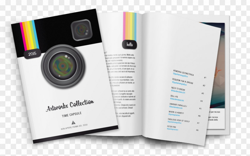 Brochure Collection Mockup Graphic Design Photography Book PNG