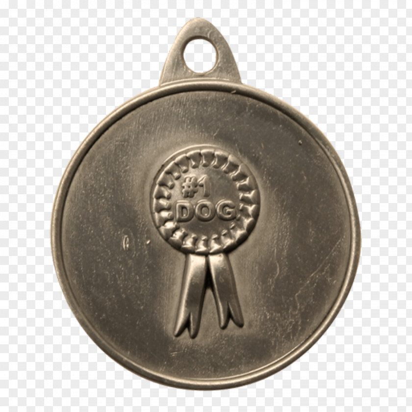 Dog Engraving Hot Medal Silver PNG