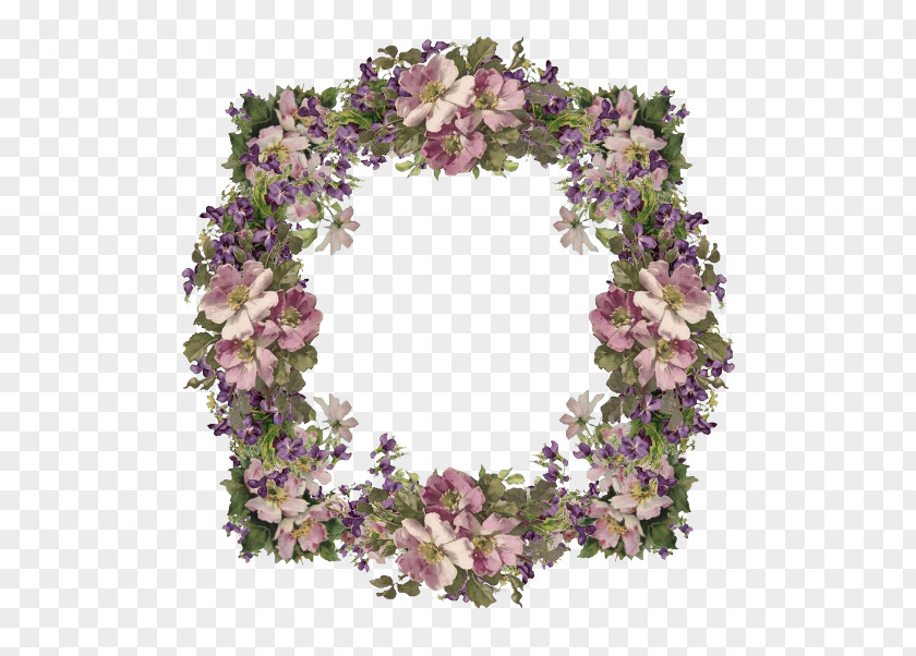 Floral Design Wreath PNG