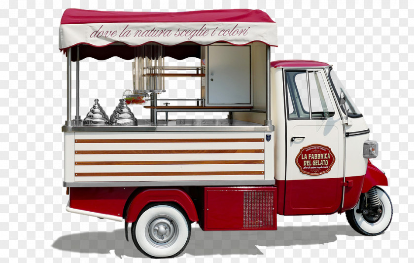 Ice Cream Van Italy Cones PNG