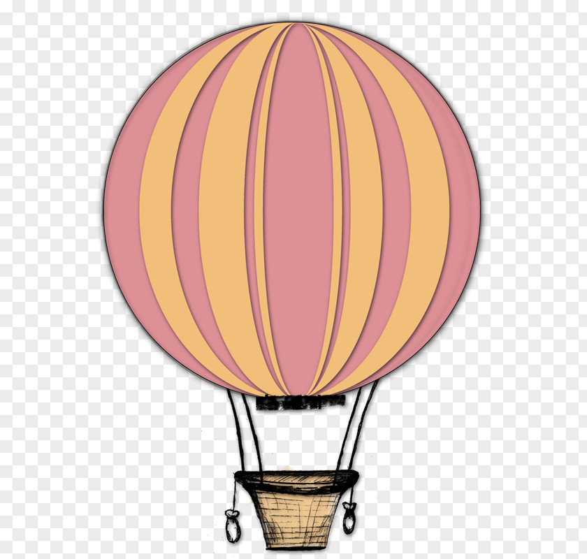 Retro Vintage Insignias Drawing Hot Air Balloon Clip Art PNG