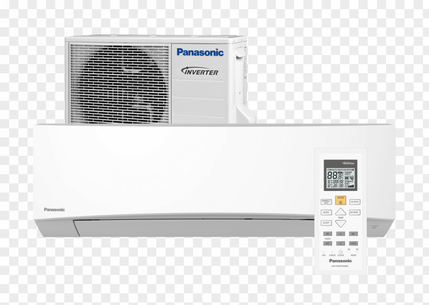 Aircondition Heat Pump Panasonic Air Conditioning R-410A Copper PNG