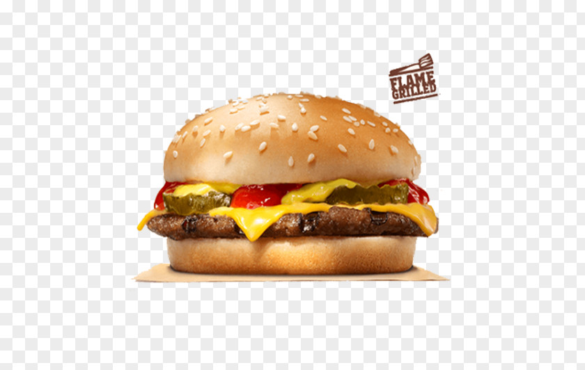 Burger King Whopper Hamburger Fast Food Cheeseburger PNG