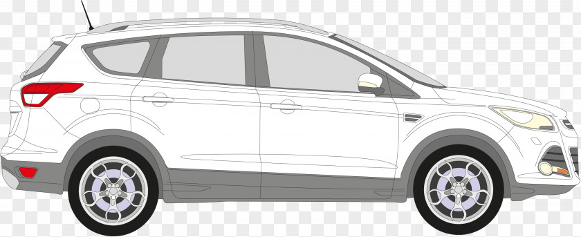 Allusion Bumper Ford Kuga Car Tow Hitch PNG