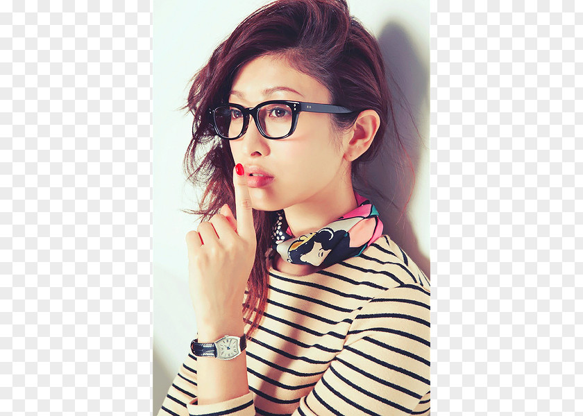 Glasses Yu Yamada Japan Model Fashion PNG