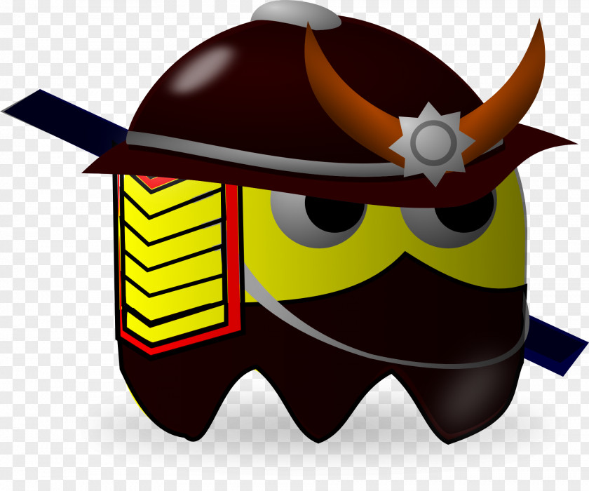 Pac Man Pac-Man Samurai Warrior Clip Art PNG