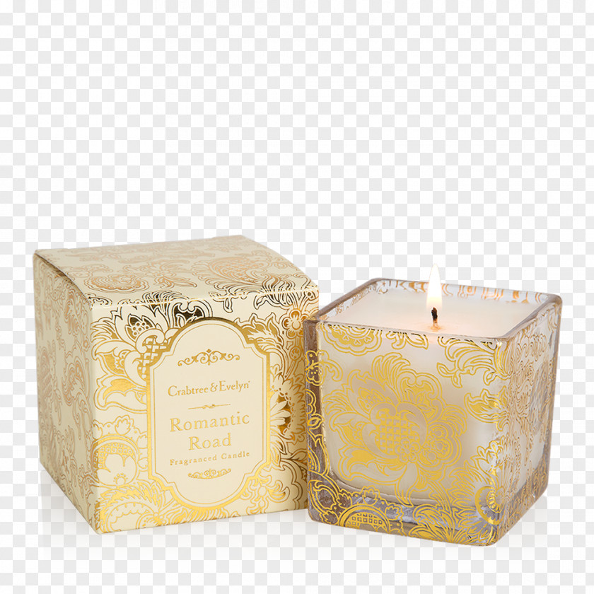 Romantic Wind Wax Road Lighting Candle Crabtree & Evelyn PNG
