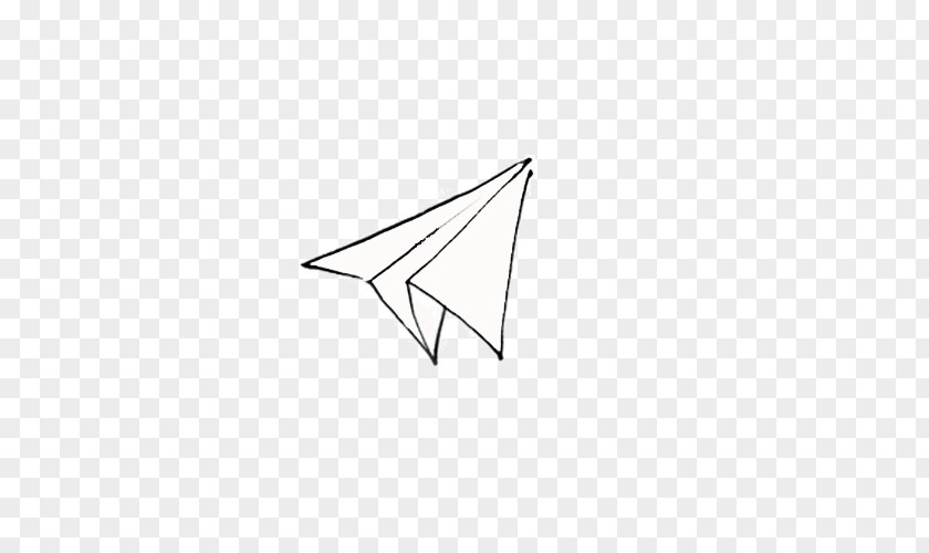 Hand Drawn Paper Airplane Plane Wing PNG
