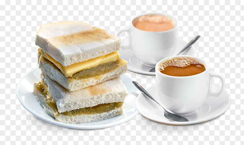 Malaysian Malaysia Food Roti Canai Breakfast Sandwich Kaya Toast Tea PNG