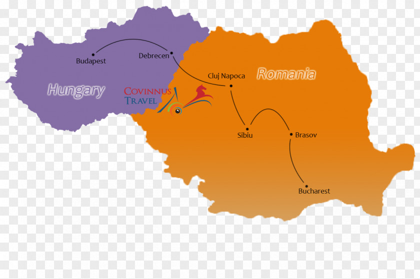 Map Hungary Vector PNG