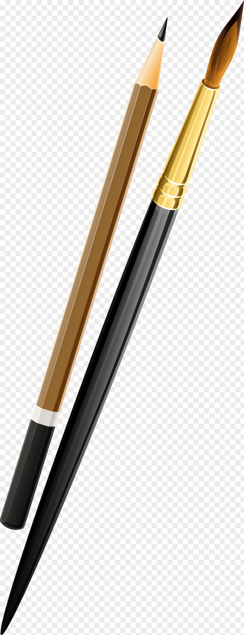 Pensil Paintbrush Palette Painter Pencil PNG