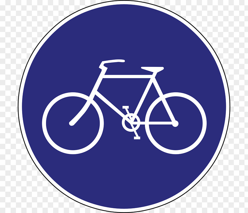 Bike Path Road Sign PNG Sign, bike signage clipart PNG