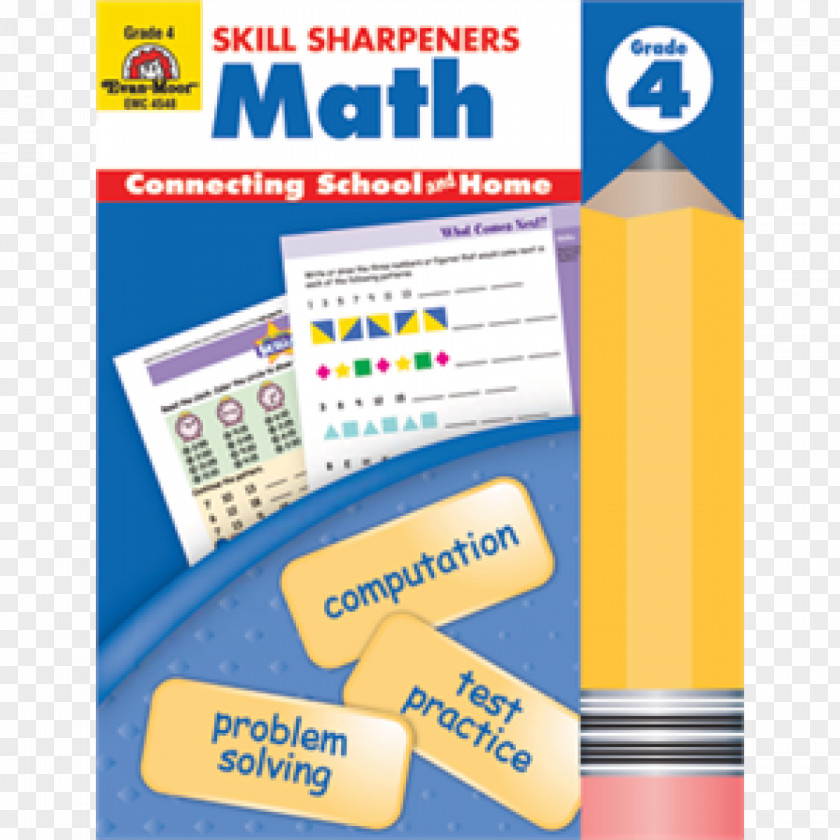 E-book Mathematics Singapore Math Education HomeschoolingMath Book Skill Sharpeners: Math, Grade 6 PNG