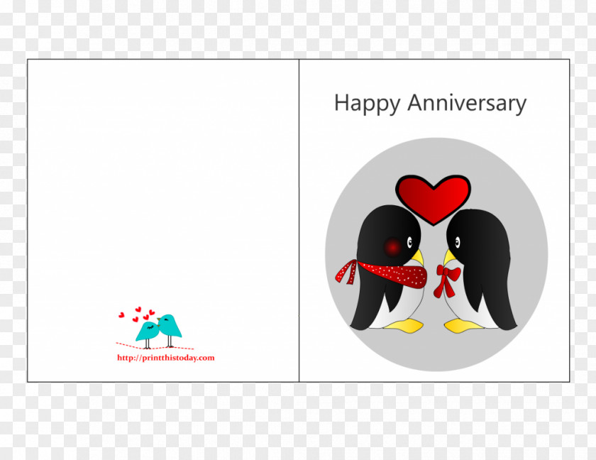 Anniversary Wedding Greeting & Note Cards Template Birthday PNG