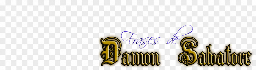 Damon Salvatore Brand Logo Font PNG