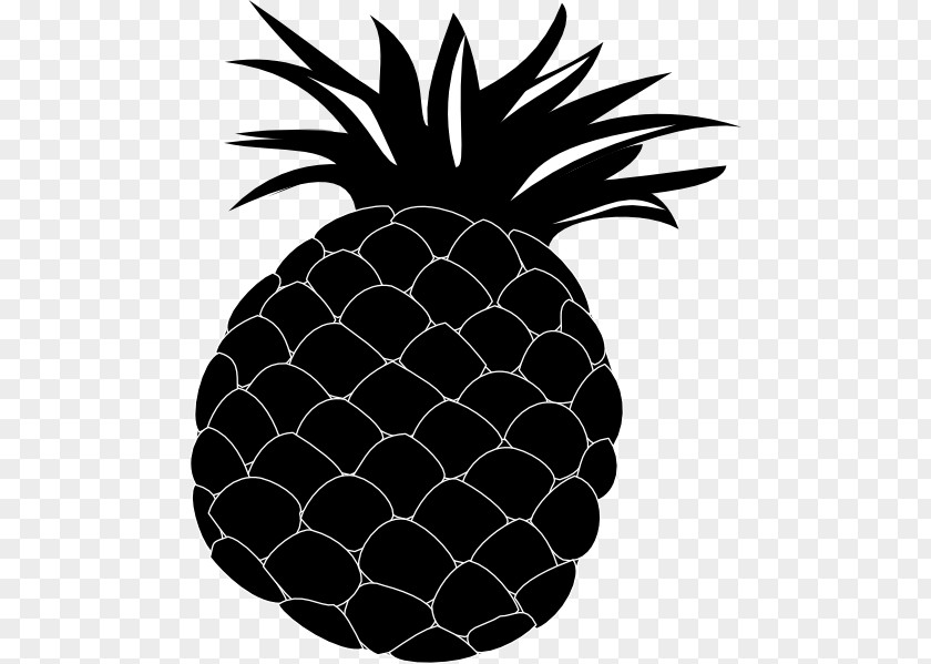 Fruit Silhouette Pineapple Clip Art PNG