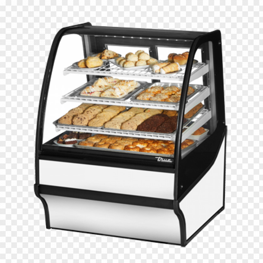 Glass Display Case Bakery Refrigeration Cabinetry PNG