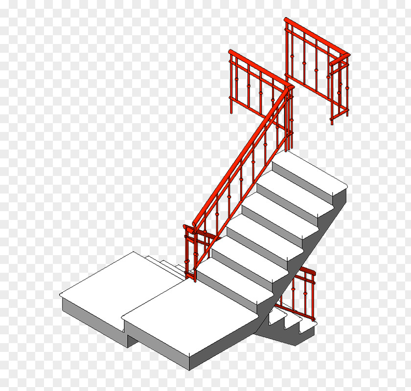 Guardrail Style Stairs Handrail Control Key Control-C PNG