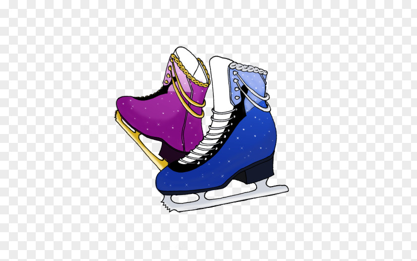 Ice Skates Drawing Skating Hockey Equipment PNG