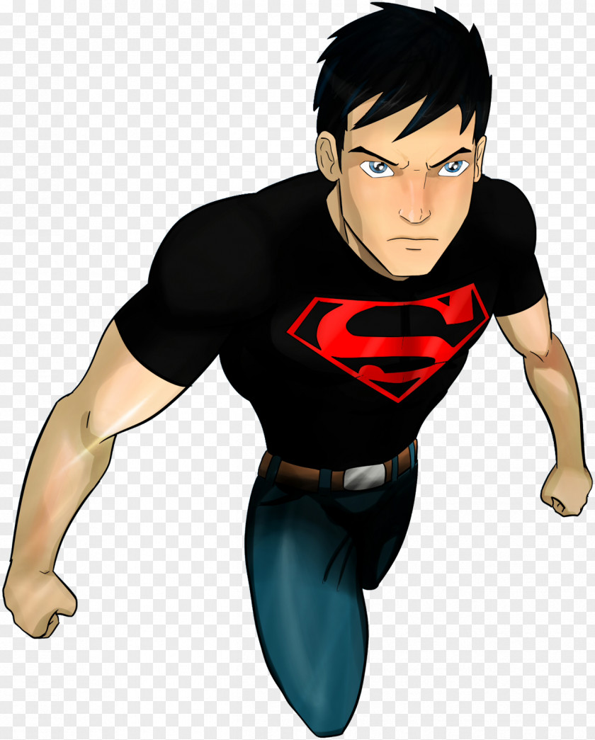 Superman Young Justice Cartoon PNG