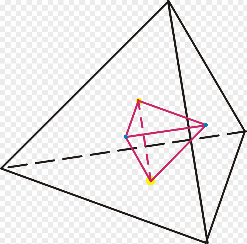 Triangle Platonic Solid Geometry Tetrahedron Duality Platonisch PNG