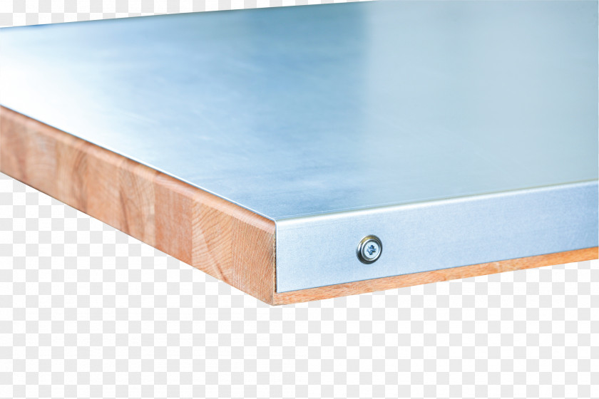 Aluminum Table Workbench Sheet Metal Wood PNG