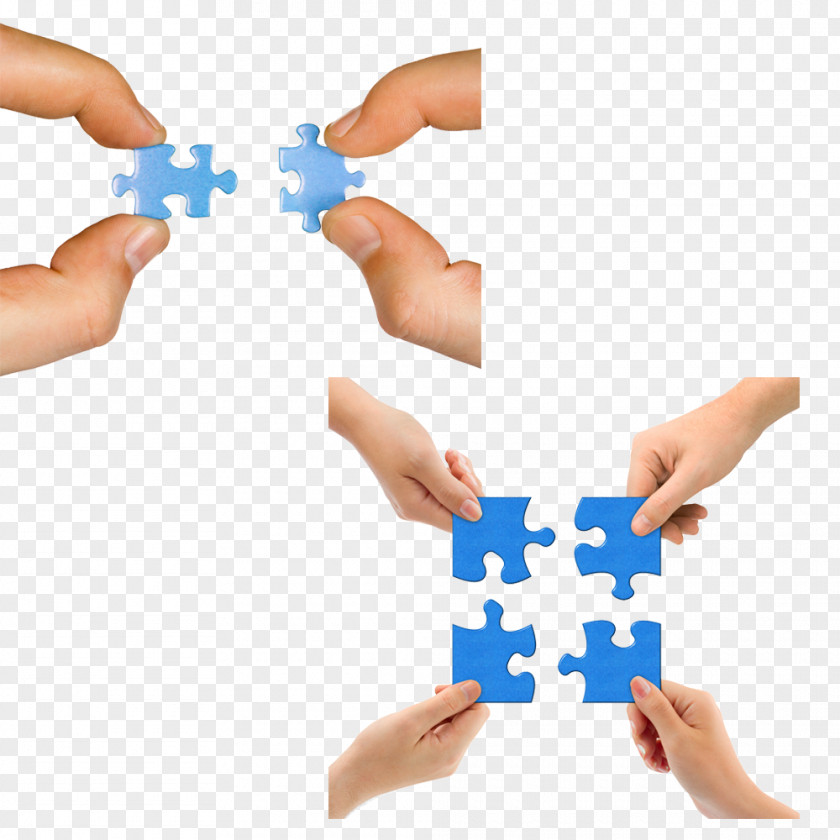 Collaborative Jigsaw Puzzle Puzz 3D Hand PNG