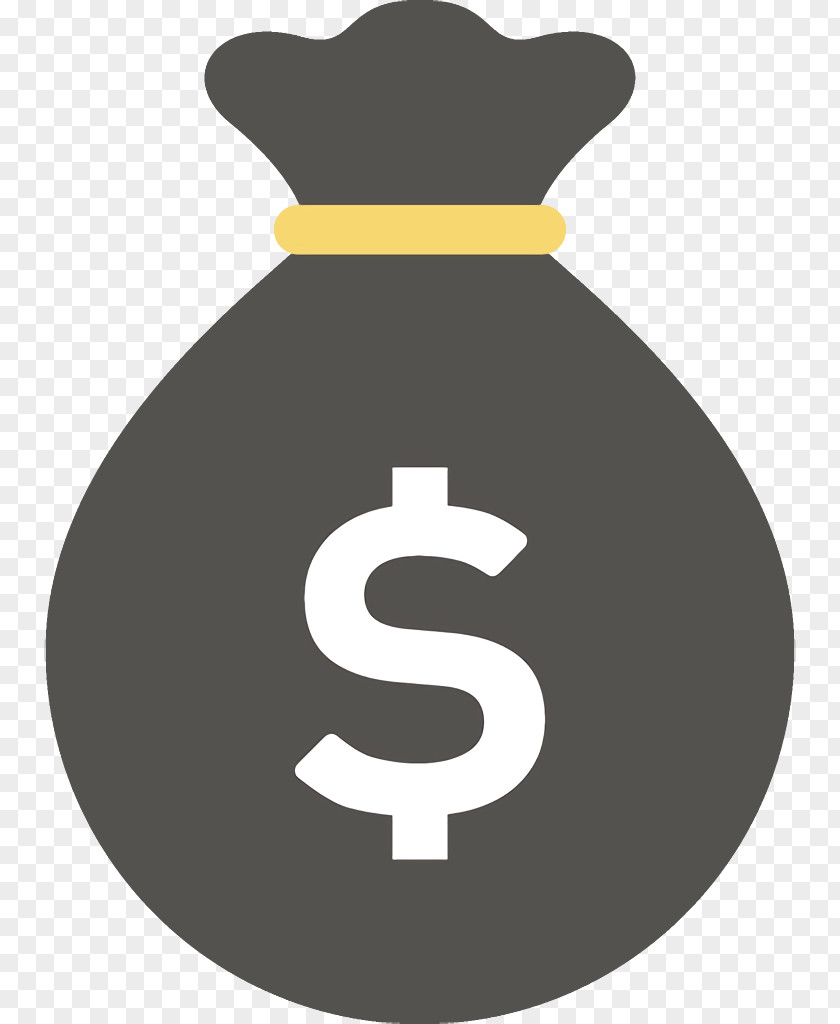 Dollar Signage Money Bag PNG