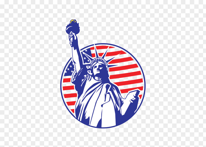 Statue Of Liberty Clip Art Vector Graphics Image Flag The United States PNG