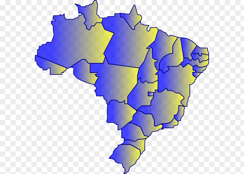Brazilian Vector Brazil Mapa Polityczna Clip Art PNG